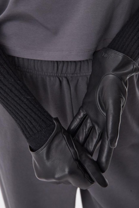 перчатки essentials black fable фотография