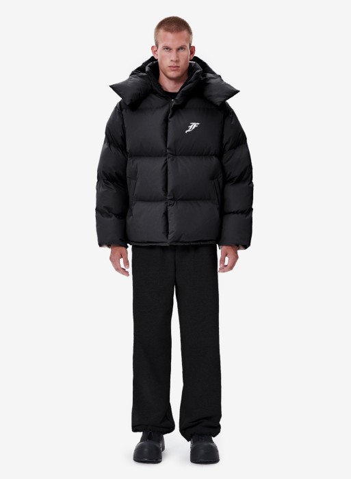 пуховик basic black fable фотография