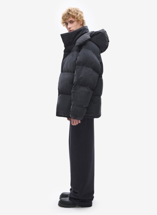 пуховик uniform black fable из россии купить с доставкой