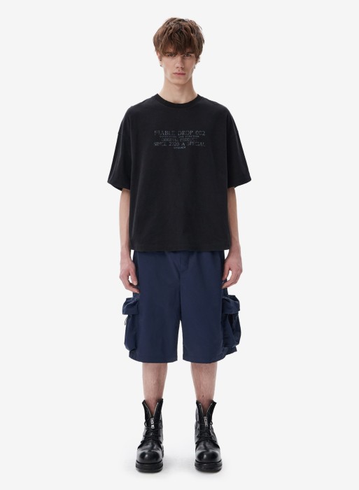 шорты track dark blue fable фотография