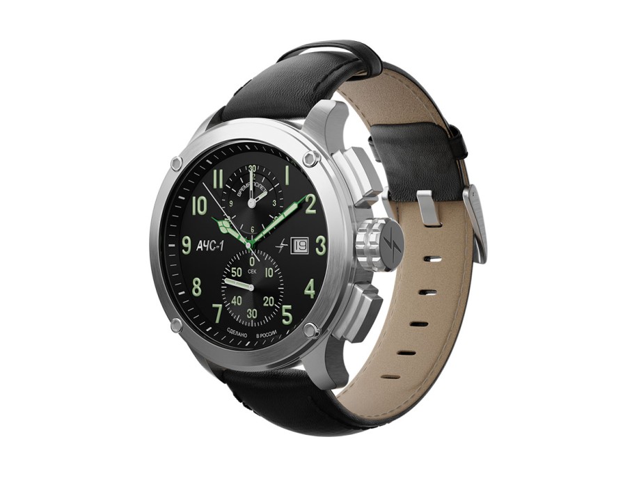 ачс-1 3520.d 44 мм кварц хронограф стальные матовые по цене 45000 руб с промокодом