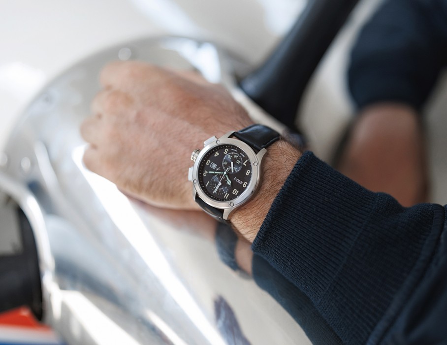 ачс-1 3520.d 44 мм кварц хронограф стальные матовые по распродаже