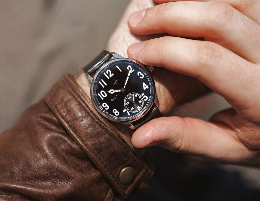 ачс пилот 3603s 42 мм ручной подзавод по низкой цене