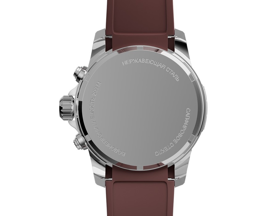 energy z60 42 мм кварц хронограф из проверенных материалов со скидкой