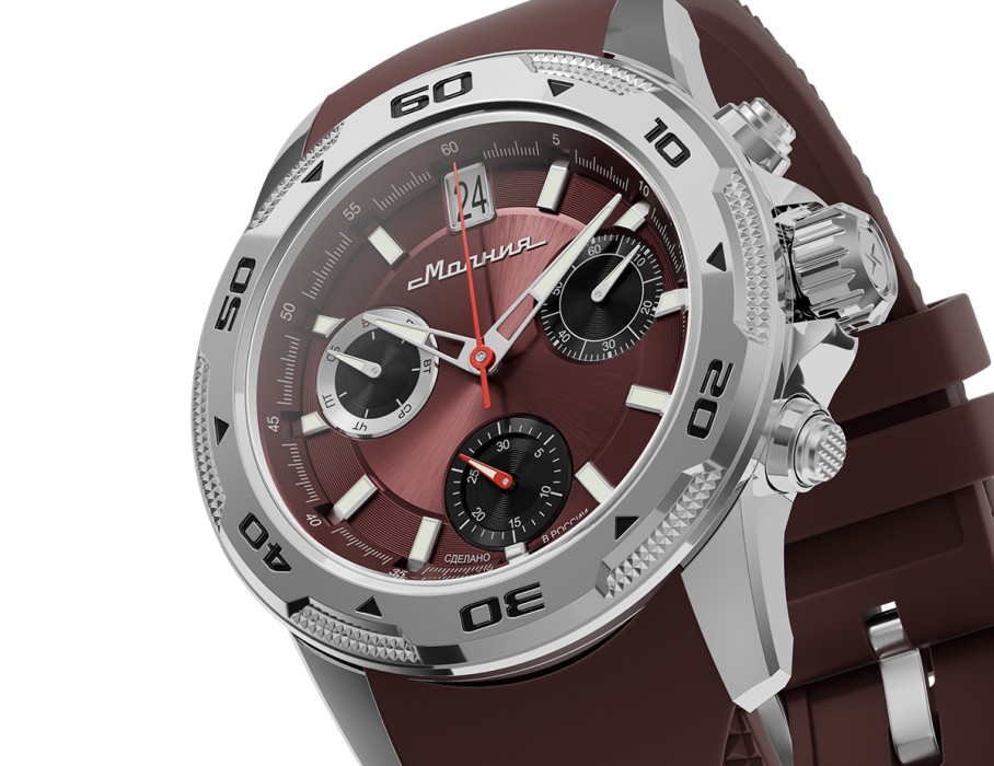 energy z60 42 мм кварц хронограф по акции