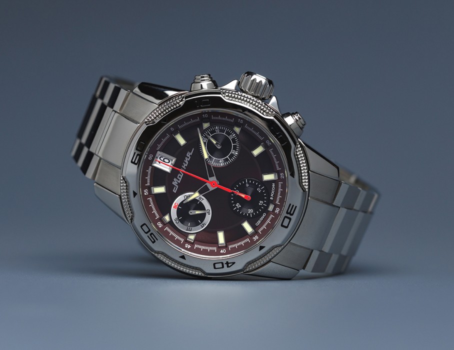 energy z60 42 мм кварц хронограф купить с доставкой