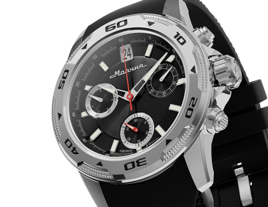 energy z60 42 мм кварц хронограф по акции