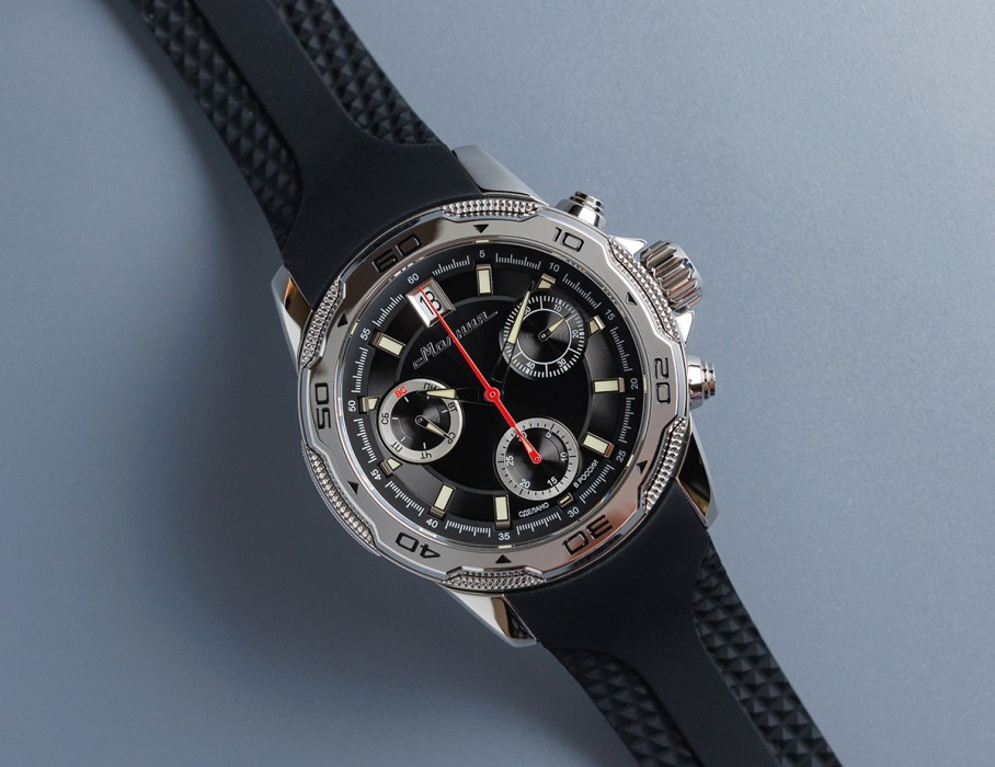 energy z60 42 мм кварц хронограф купить с доставкой