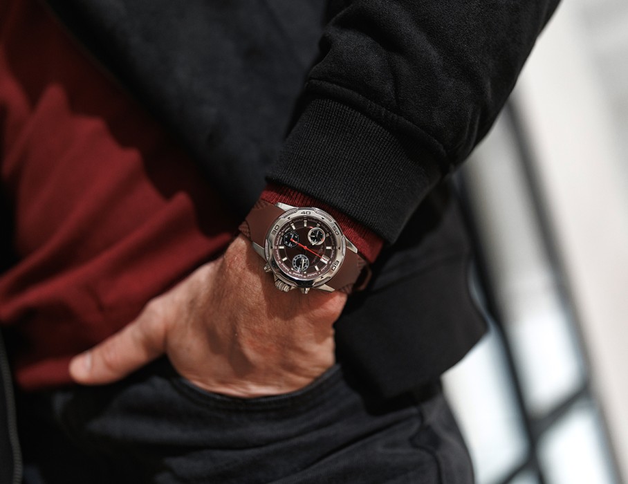 energy z60 42 мм кварц хронограф купить с доставкой