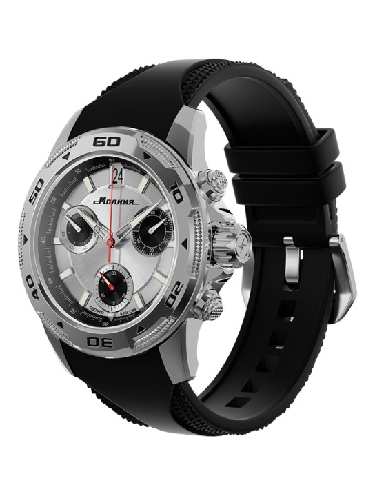 energy z60 42 мм кварц хронограф от известного бренда по акции