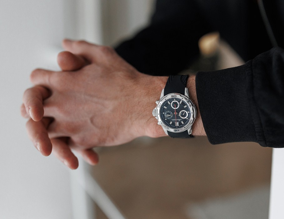 energy z60 42 мм кварц хронограф в интернет магазине