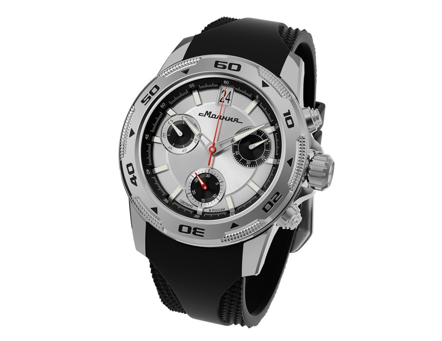 energy z60 42 мм кварц хронограф для взрослого возраста оригинал