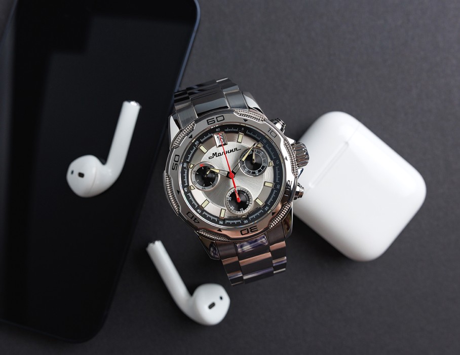 energy z60 42 мм кварц хронограф по низкой цене