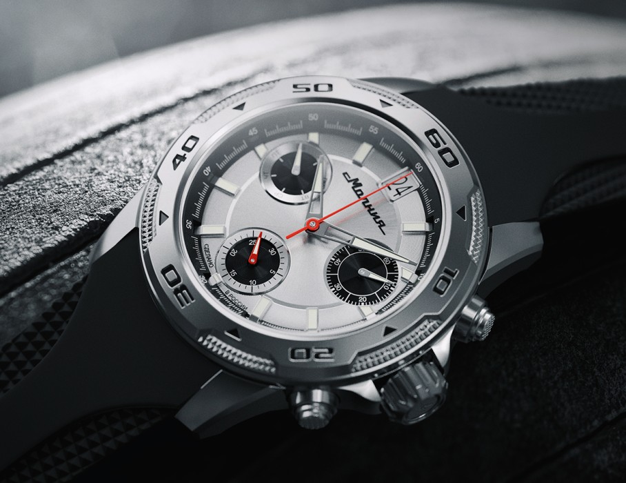 energy z60 42 мм кварц хронограф со скидкой