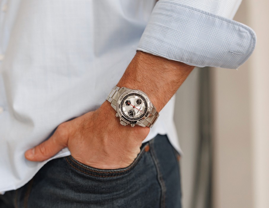 energy z60 42 мм кварц хронограф с промокодом