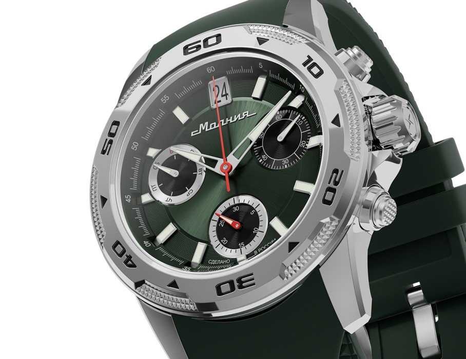 energy z60 42 мм кварц хронограф по акции