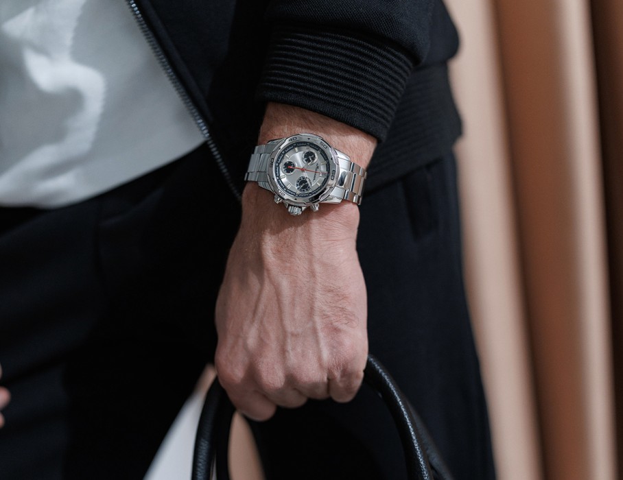 energy z60 42 мм кварц хронограф купить с доставкой