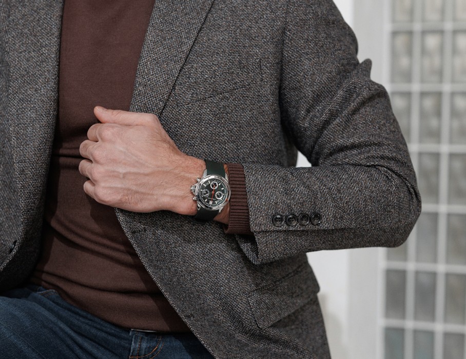 energy z60 42 мм кварц хронограф со скидкой