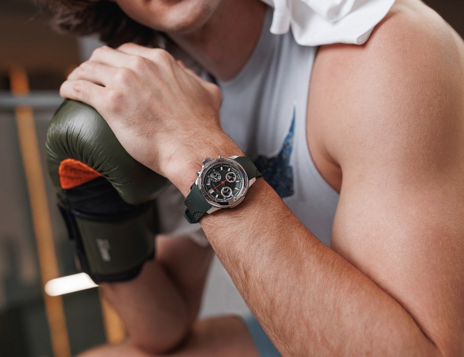 energy z60 42 мм кварц хронограф оригинал