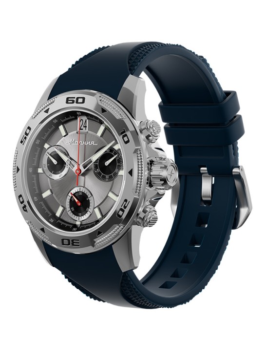 energy z60 42 мм кварц хронограф от известного бренда по акции