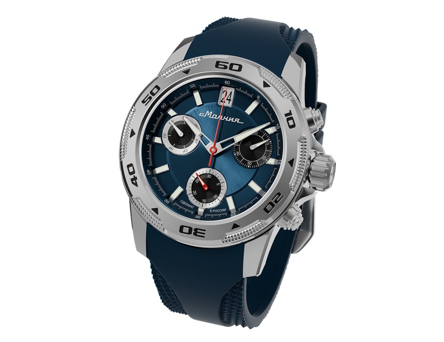 energy z60 42 мм кварц хронограф для взрослого возраста оригинал