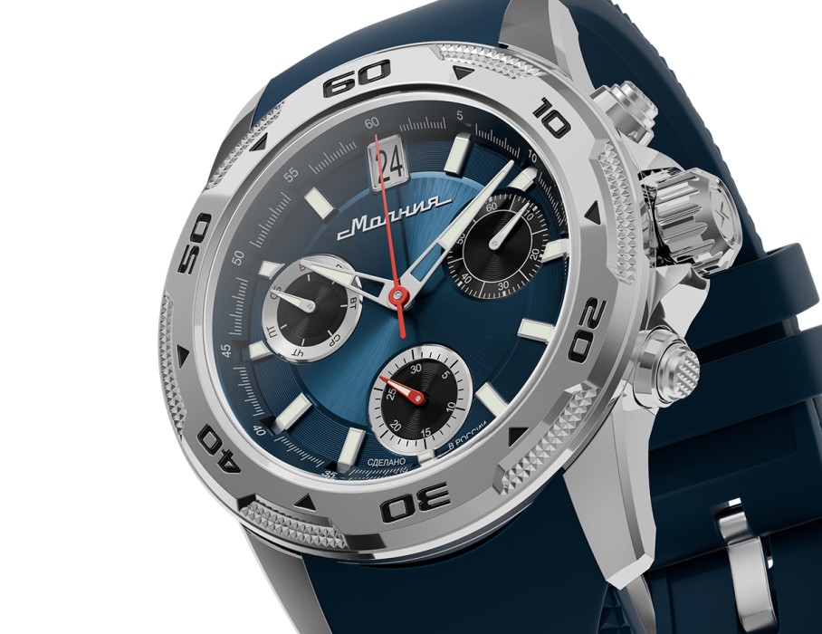 energy z60 42 мм кварц хронограф по акции