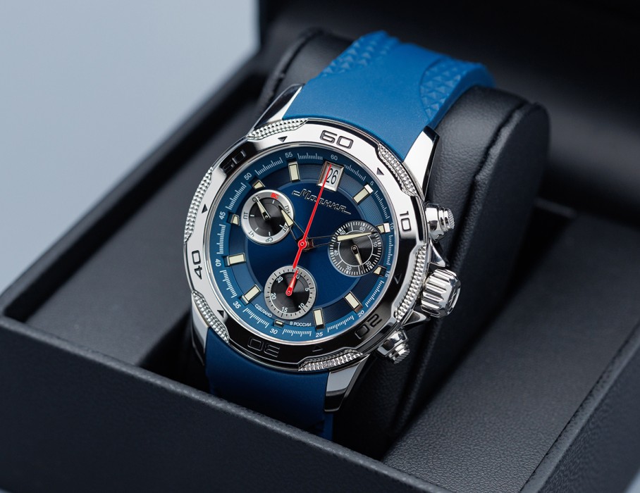 energy z60 42 мм кварц хронограф по распродаже