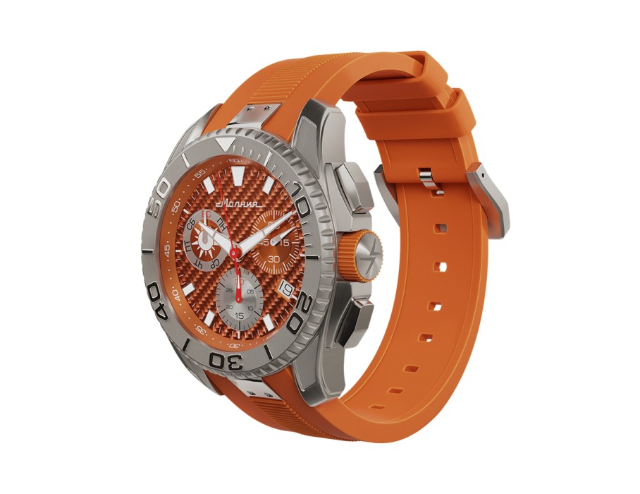 energy z60 44 мм кварц хронограф титан по цене 42000 руб с промокодом