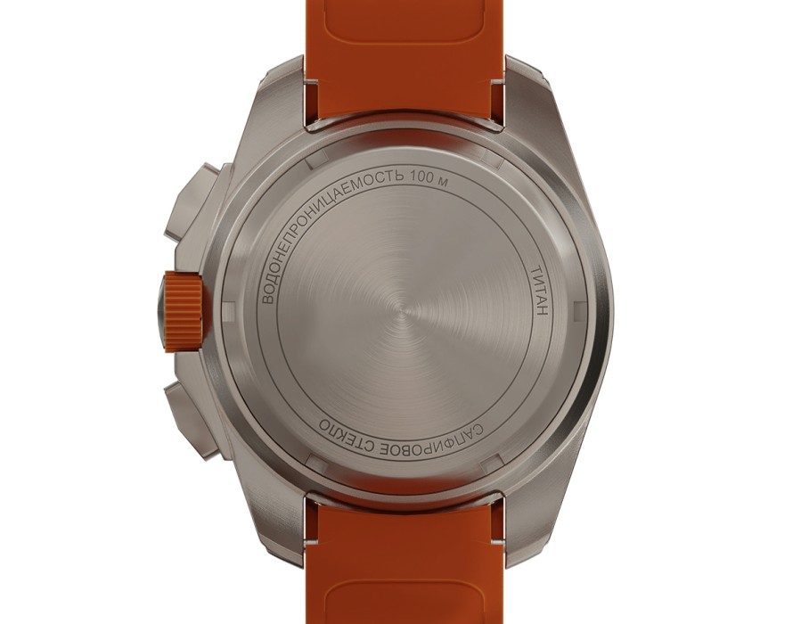 energy z60 44 мм кварц хронограф титан из проверенных материалов со скидкой