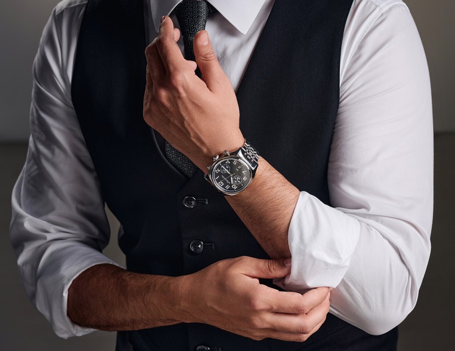 evolution 6s21 42 мм кварц хронограф по акции