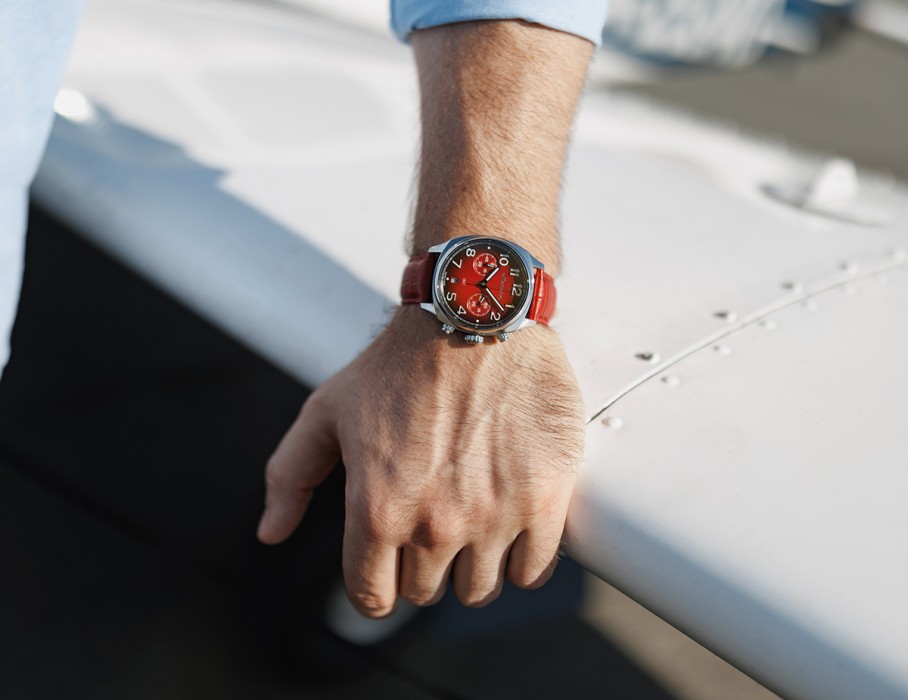 evolution 6s21 42 мм кварц хронограф со скидкой