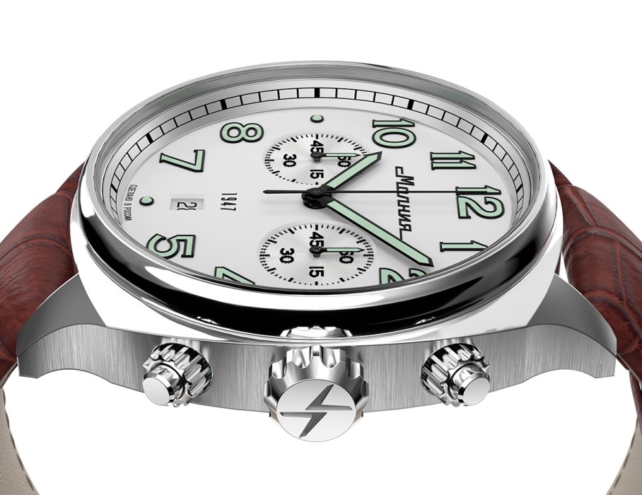 evolution 6s21 42 мм кварц хронограф из россии купить с доставкой