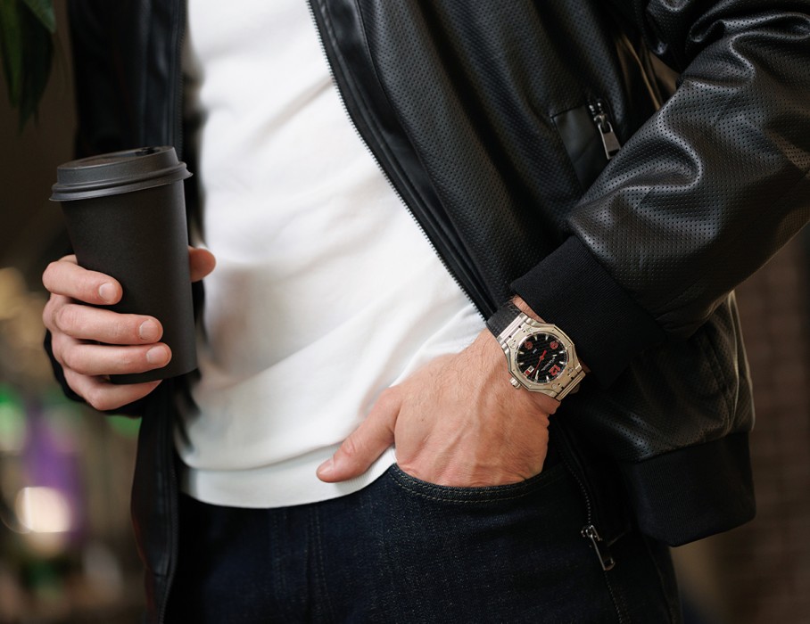 hyron tcb 8215 44 мм автоподзавод по низкой цене