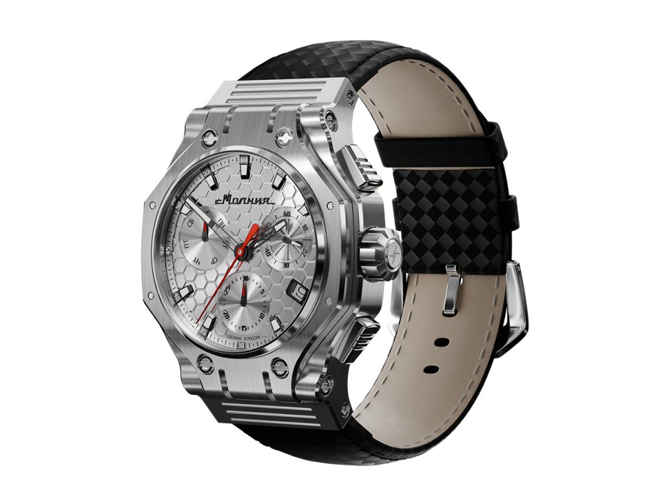 hyron z60 44 мм кварц хронограф по цене 52000 руб с промокодом