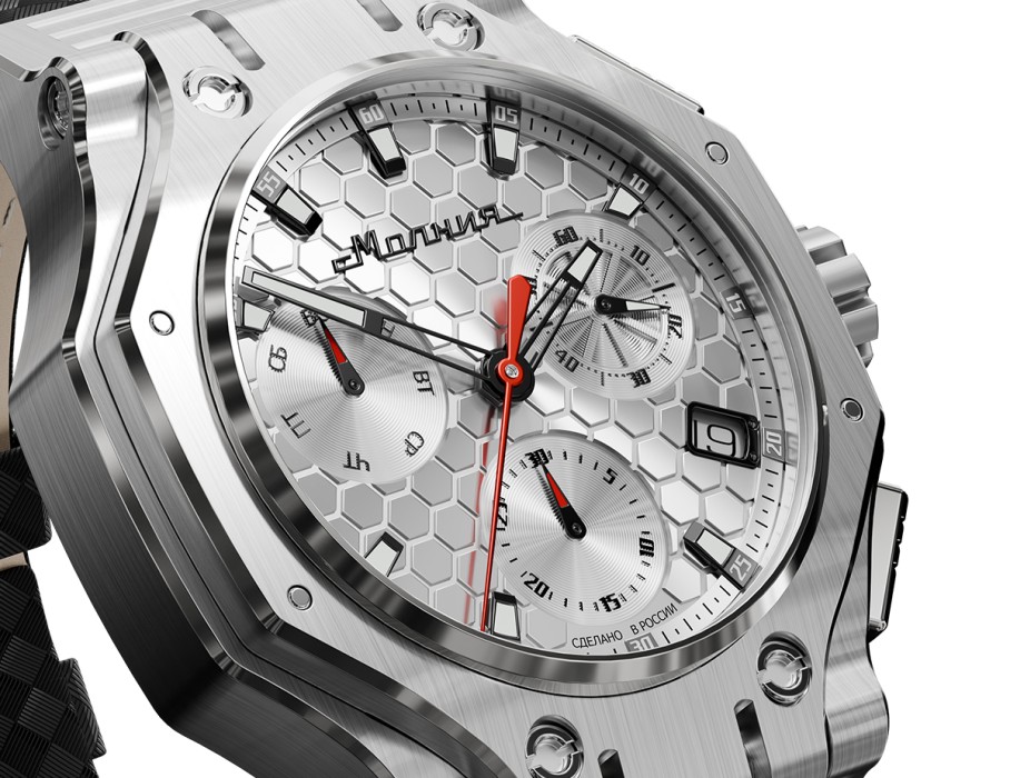 hyron z60 44 мм кварц хронограф универсального стиля на официальном сайте