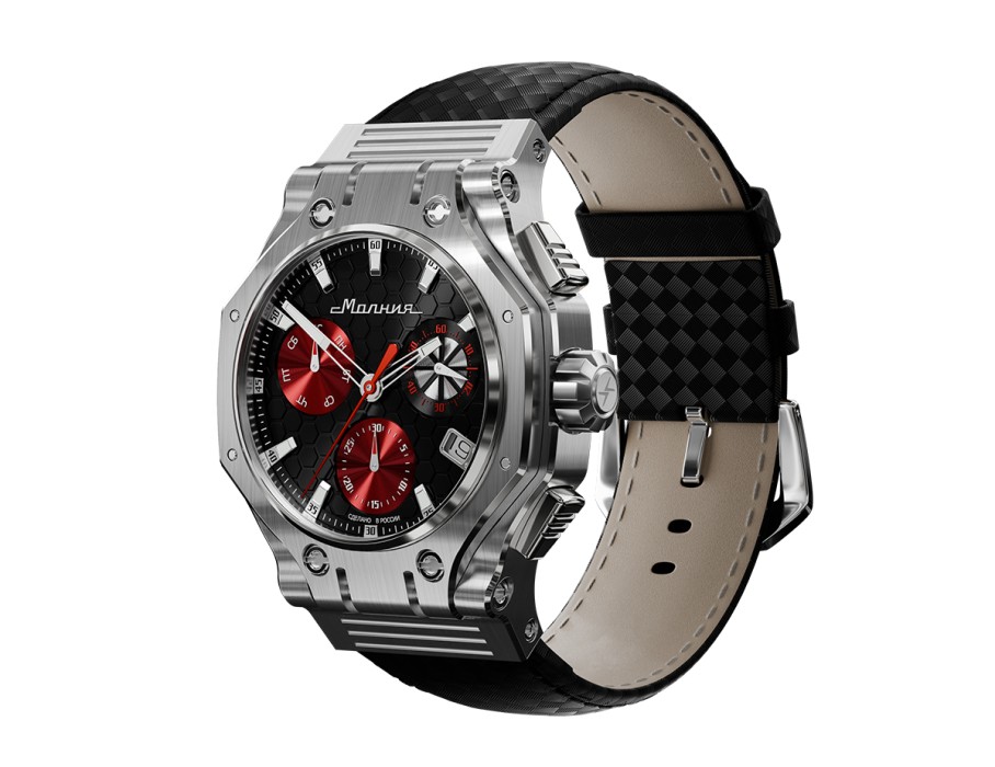 hyron z60 44 мм кварц хронограф по цене 52000 руб с промокодом