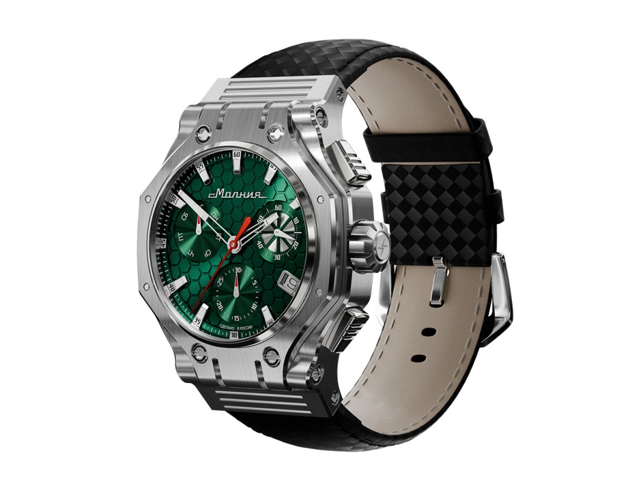 hyron z60 44 мм кварц хронограф по цене 52000 руб с промокодом