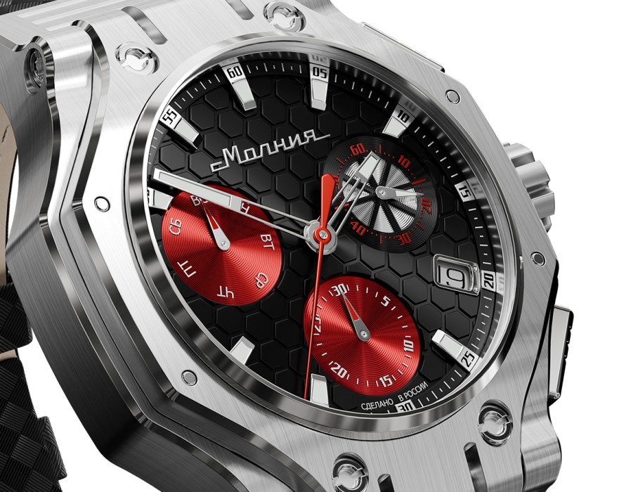 hyron z60 44 мм кварц хронограф универсального стиля на официальном сайте