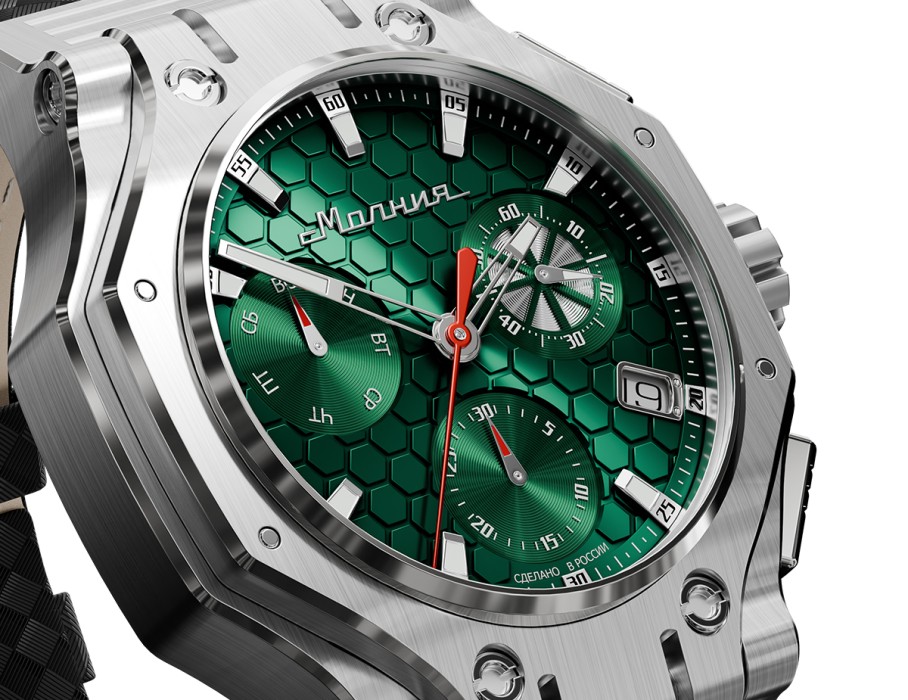 hyron z60 44 мм кварц хронограф универсального стиля на официальном сайте