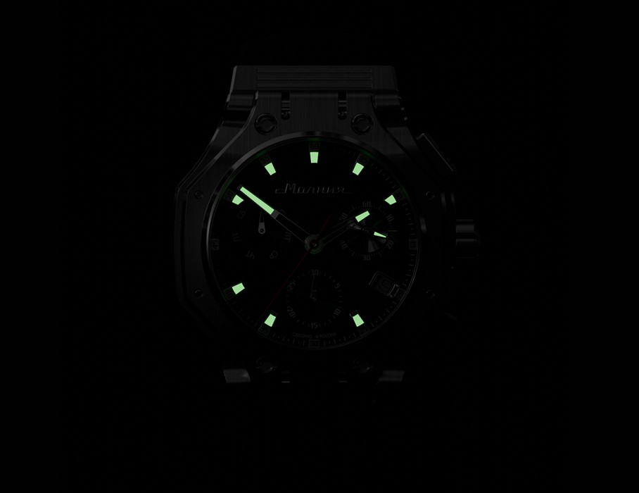 hyron z60 44 мм кварц хронограф на сезон этого года фотография