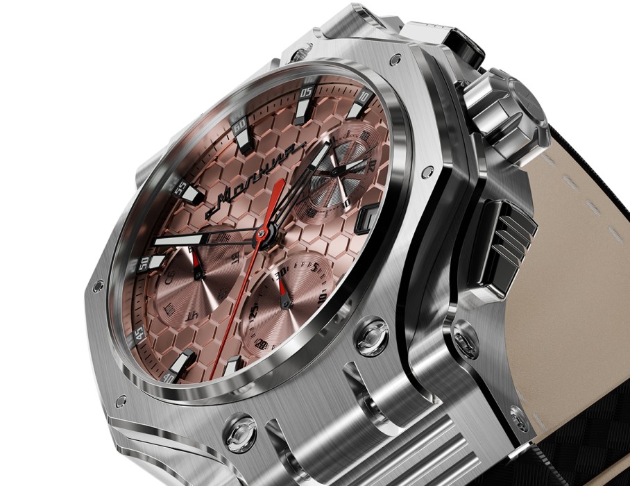 hyron z60 44 мм кварц хронограф для взрослого возраста оригинал