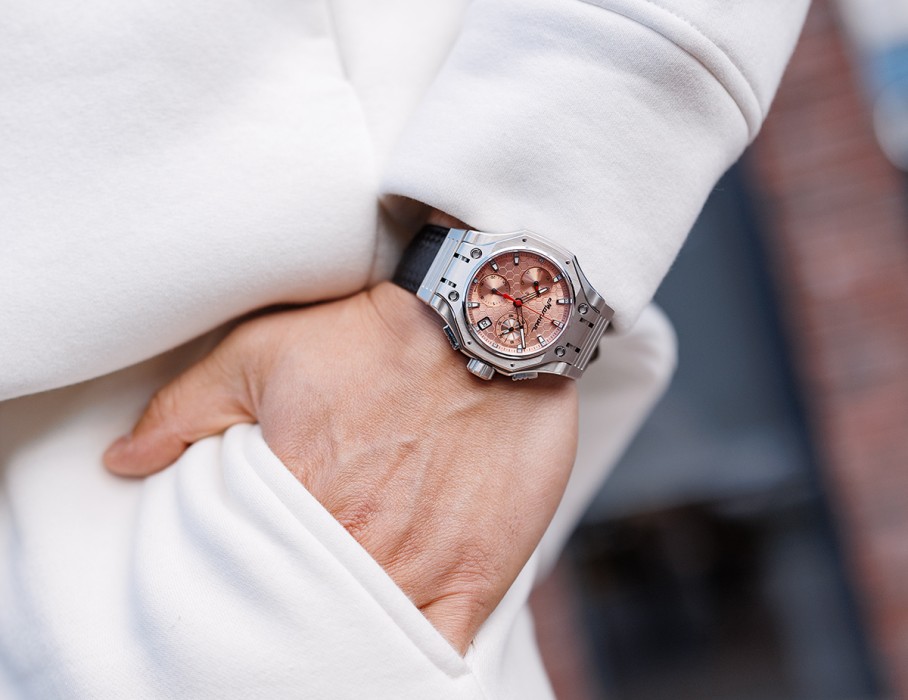 hyron z60 44 мм кварц хронограф в интернет магазине