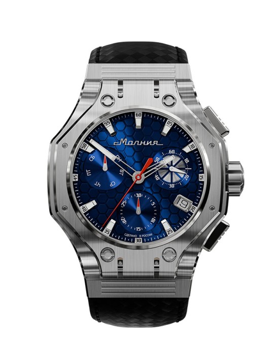 hyron z60 44 мм кварц хронограф фотография