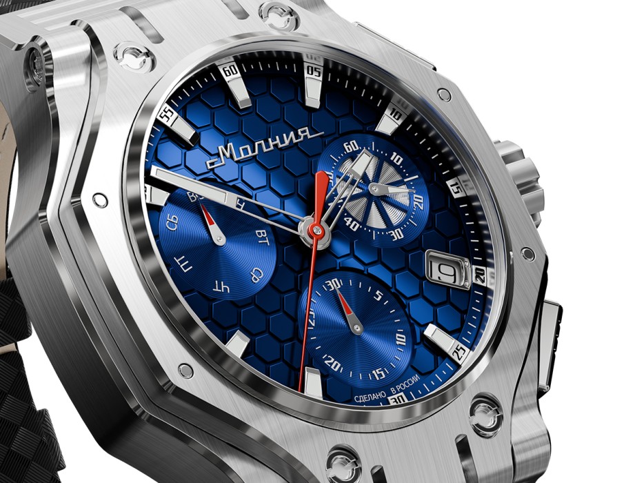 hyron z60 44 мм кварц хронограф универсального стиля на официальном сайте