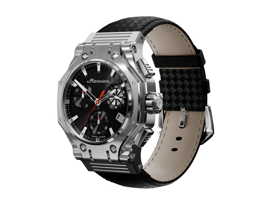 hyron z60 44 мм кварц хронограф по цене 52000 руб с промокодом