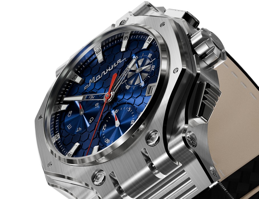 hyron z60 44 мм кварц хронограф для взрослого возраста оригинал