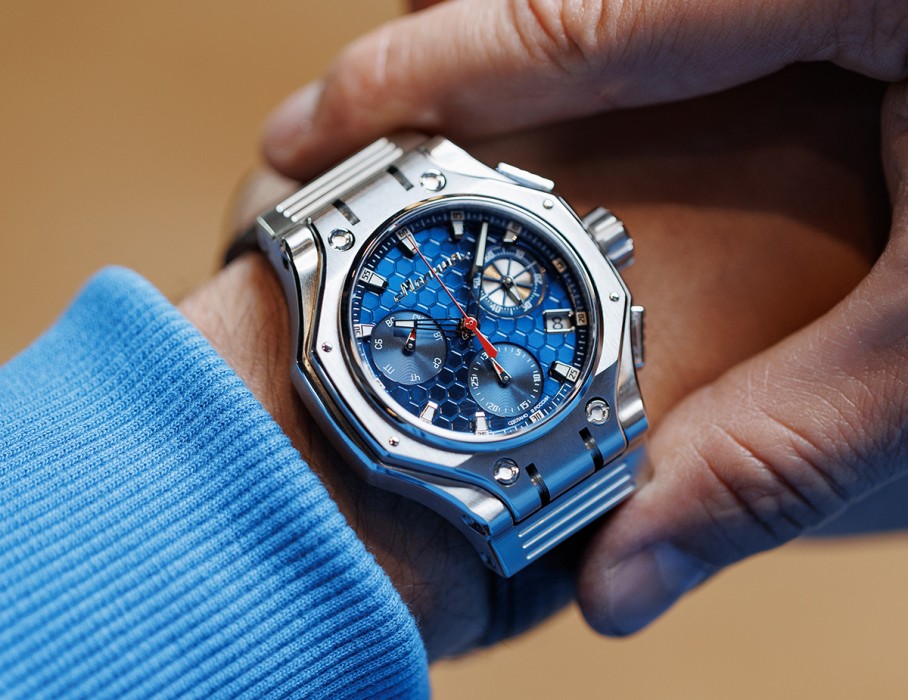 hyron z60 44 мм кварц хронограф с промокодом