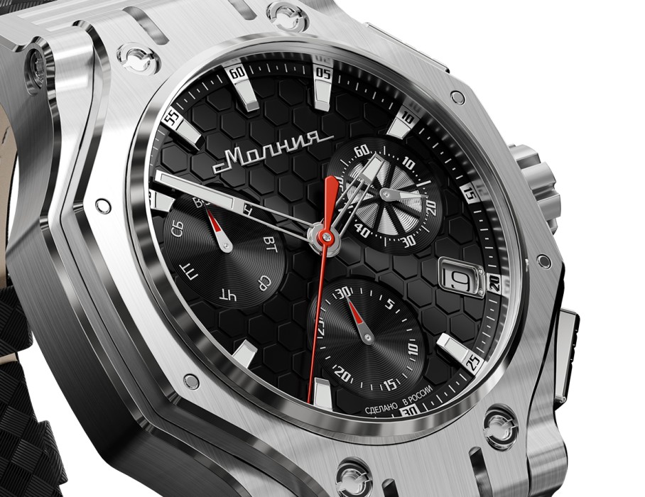 hyron z60 44 мм кварц хронограф универсального стиля на официальном сайте