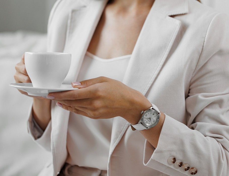 жемчуг 715 36 мм кварц по акции