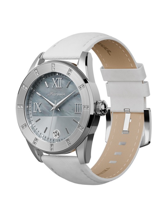 жемчуг 715 36 мм кварц от известного бренда по акции